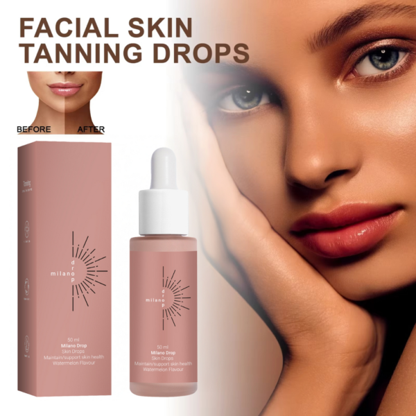 Tanning Face Serum – Self-Tan Drops for Face & Body - Image 4